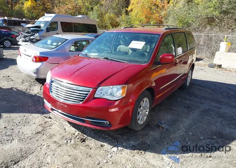 2014 Chrysler Town & Country Touring из США, поврежденный, VIN 2C4RC1BG8ER475343